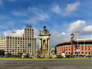 巴塞罗那西班牙广场