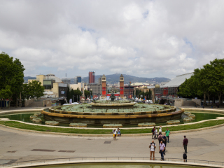 巴塞罗那西班牙广场