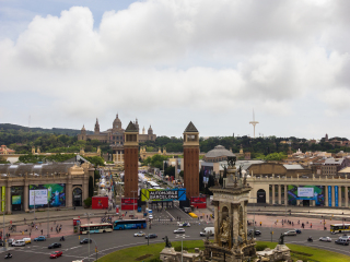 巴塞罗那西班牙广场