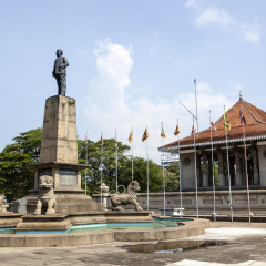 Independence Memorial Hall in Colombo, capital of Sri Lanka, Asia