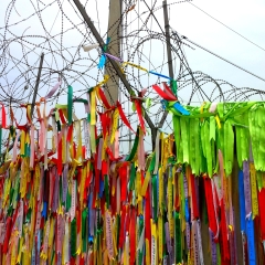 Ribbons in Imjingak