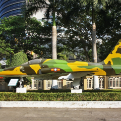  HOCHI MINH. VIETNAM. 11 MARCH 2015 : War Remnants Museum in Ho Chi Minh. Vietnam