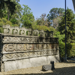 Mexico City, FEB 16: National Museum of Anthropology (Museo Nacional de Antropologia, MNA) on FEB 16, 2017 at Mexico City