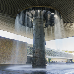 Mexico City, FEB 16: National Museum of Anthropology (Museo Nacional de Antropologia, MNA) on FEB 16, 2017 at Mexico City
