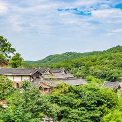 Yangdong Folk Village in Gyeongju, South Korea 