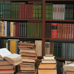 Old books in the Library
