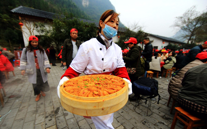 土家族的春节美食图片