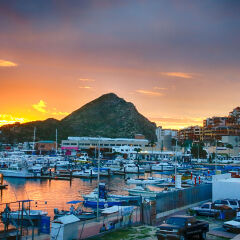 Cabo San Lucas at sunrise