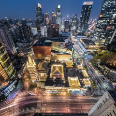 静安寺夜景