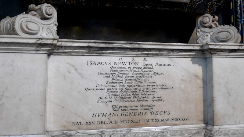 牛顿之墓图片