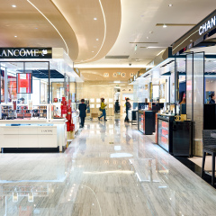 SHENZHEN, CHINA - FEBRUARY 05, 2016: interior of MixC Shopping Mall. MixC Shopping Mall is a large shopping mall located on No.1881, Bao'an Nan Road, Luohu District, ShenZhen, China.