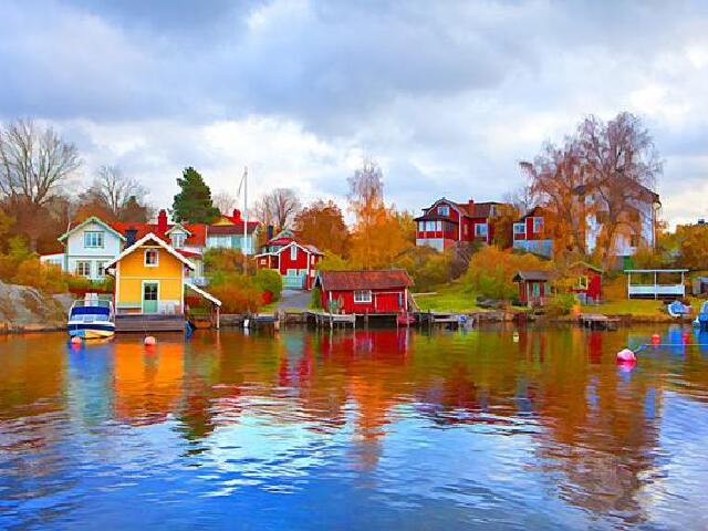 SK北欧四国8日之旅 北欧航空上海直飞 享受轻