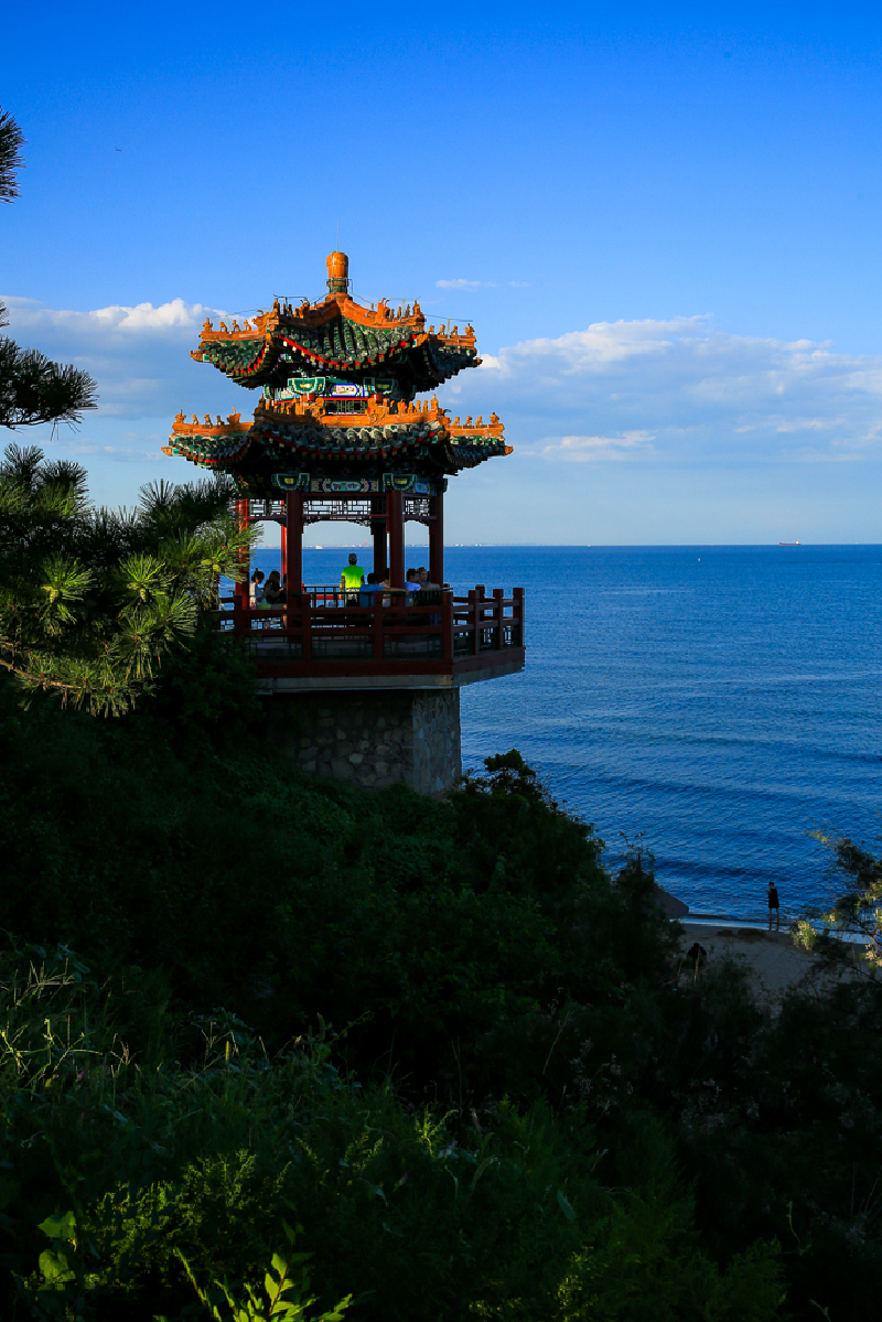 初秋 北戴河看海