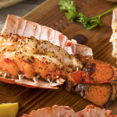 Seasoned Baked Lobster Tails