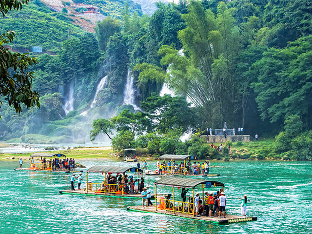 德天瀑布風景