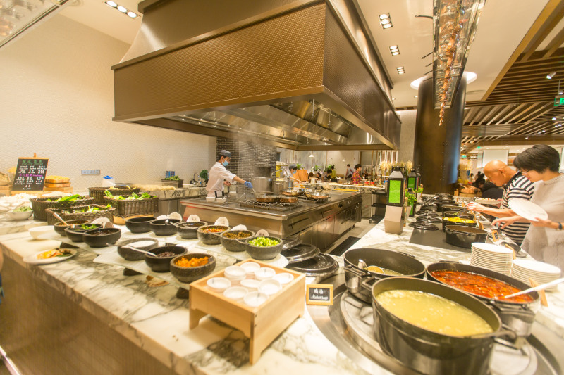 在酒店就连吃早餐都是一件非常幸福的事情呀,每