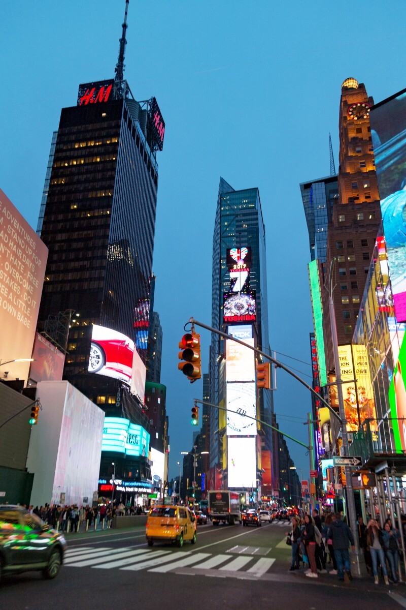 美国东海岸之旅纽约时代广场