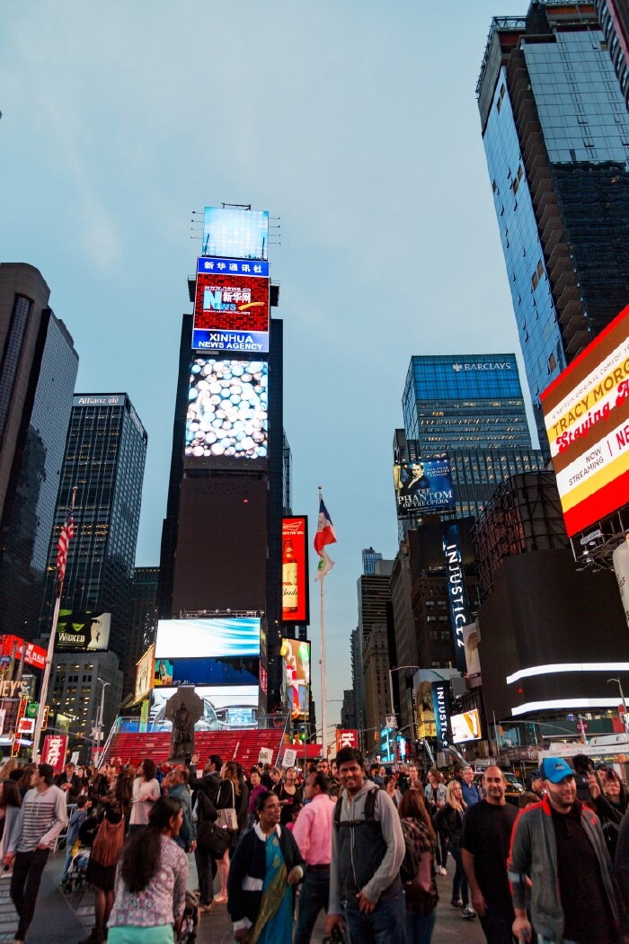 美国东海岸之旅-纽约时代广场