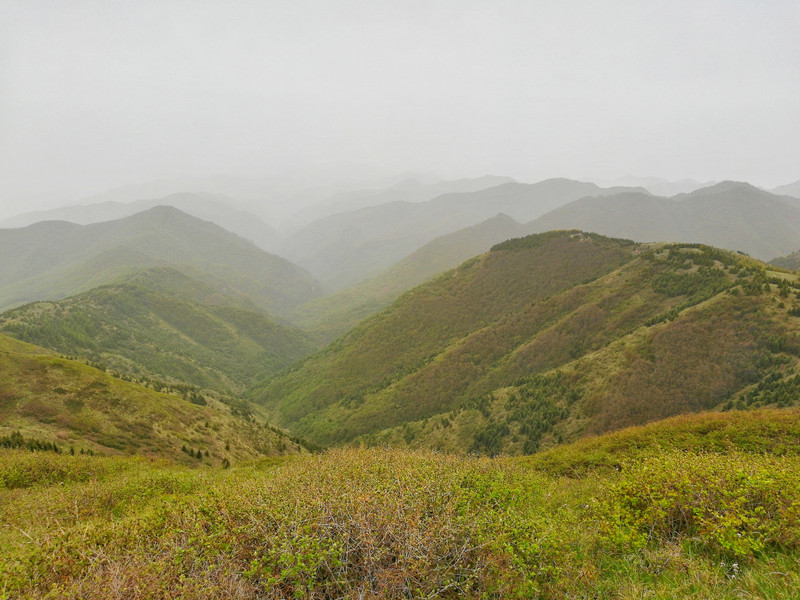 终于登上了米岗山,这里不得不吐槽一下在