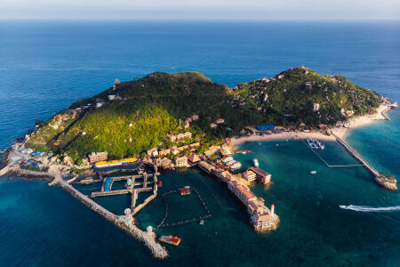 <海南三亚-分界洲岛-热带天堂森林公园-天涯海角双飞5日游>唯美三亚海南特惠赠送夜游三亚湾