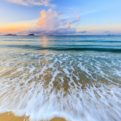 三亚亚龙湾海边风景