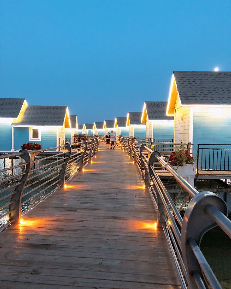 乐亭月坨岛独卫小木屋