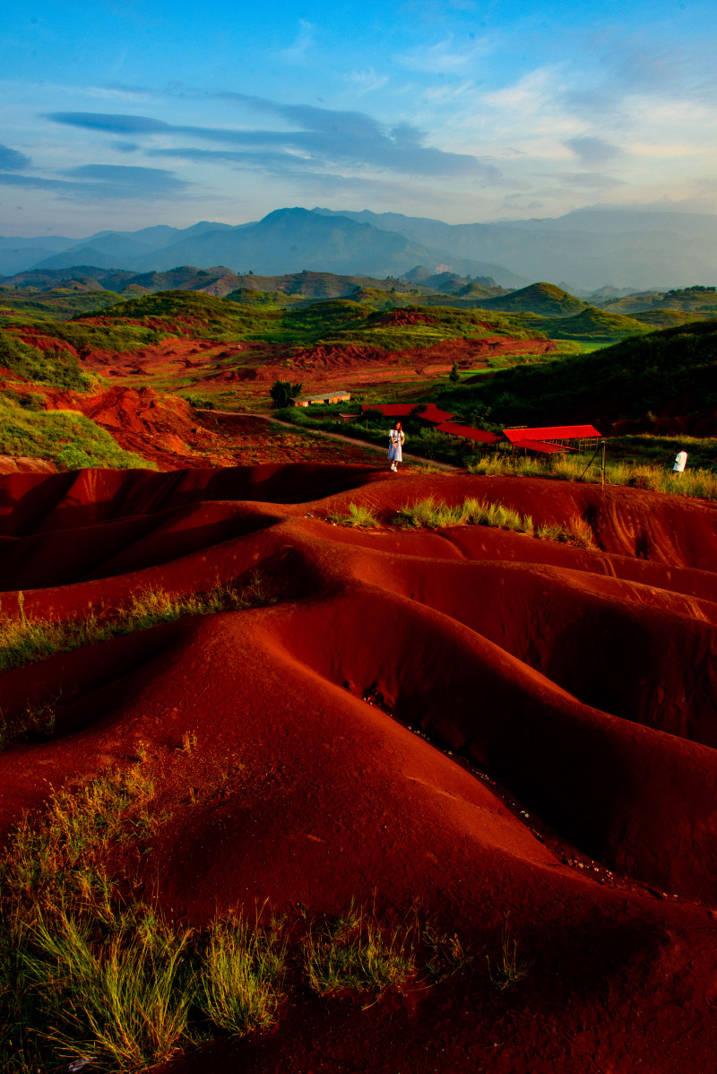闲游客家小城——始兴红梨村,红沙漠,红围,东湖坪