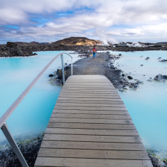 The Blue Lagoon geothermal spa is one of the most visited attractions in Iceland