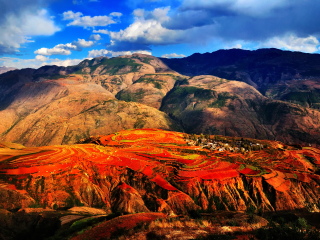 东川红土地景区