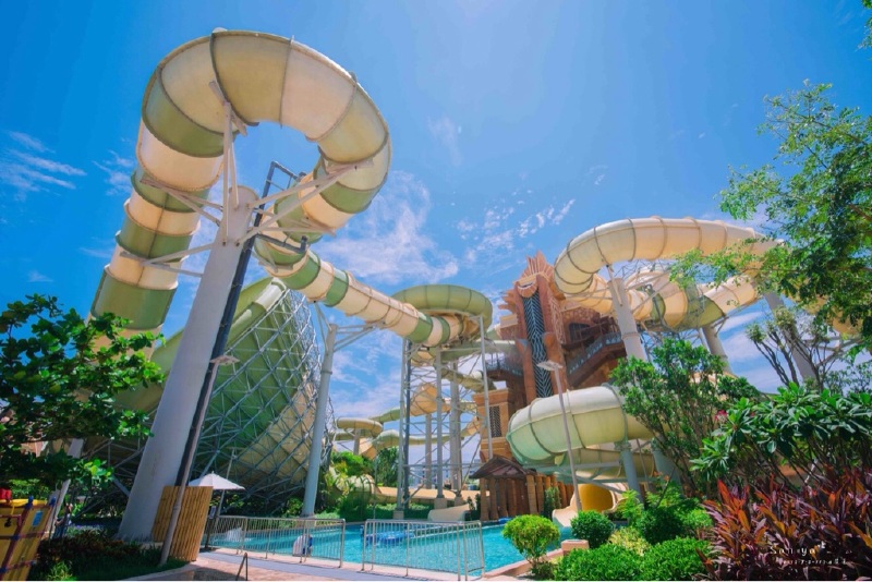 三亚水世界玩水去