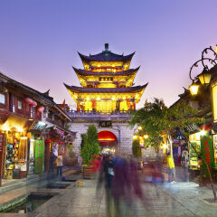 Yunnan china :Dali old Street: