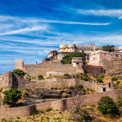 Kumbhalgarh fort. Rajasthan, India