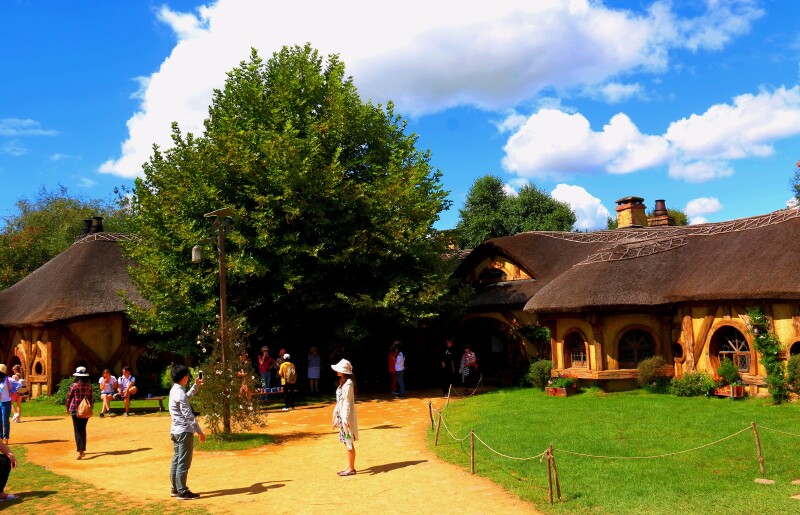 奥斯卡大奖影片魔戒拍摄外景地霍比顿村扫描