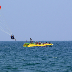 Fun at sea at Mersin