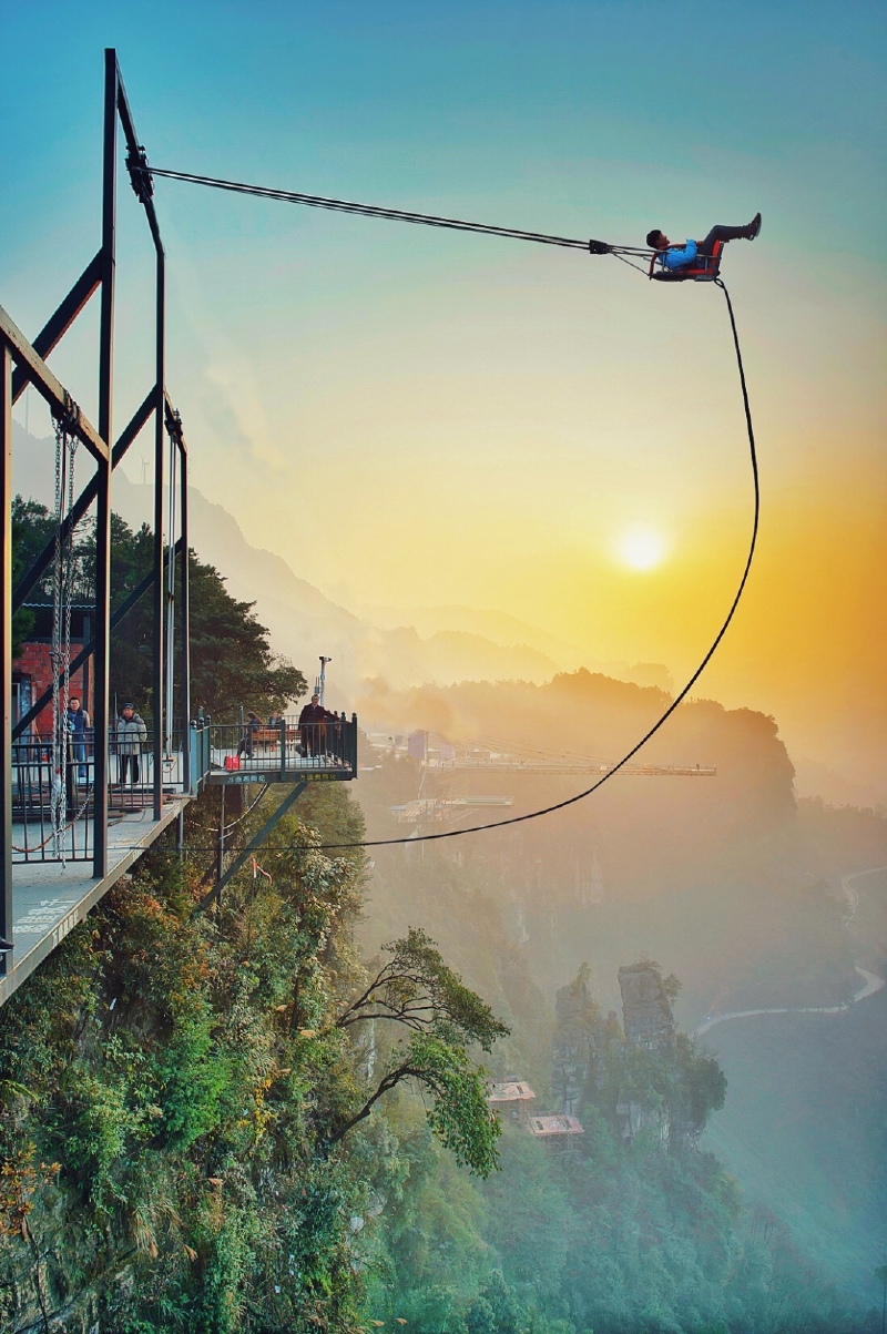 解锁让人瑟瑟发抖的万盛奥陶纪高空玩法