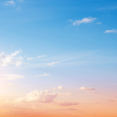 Clear sky and clouds background