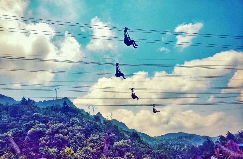 解锁让人瑟瑟发抖的万盛奥陶纪高空玩法