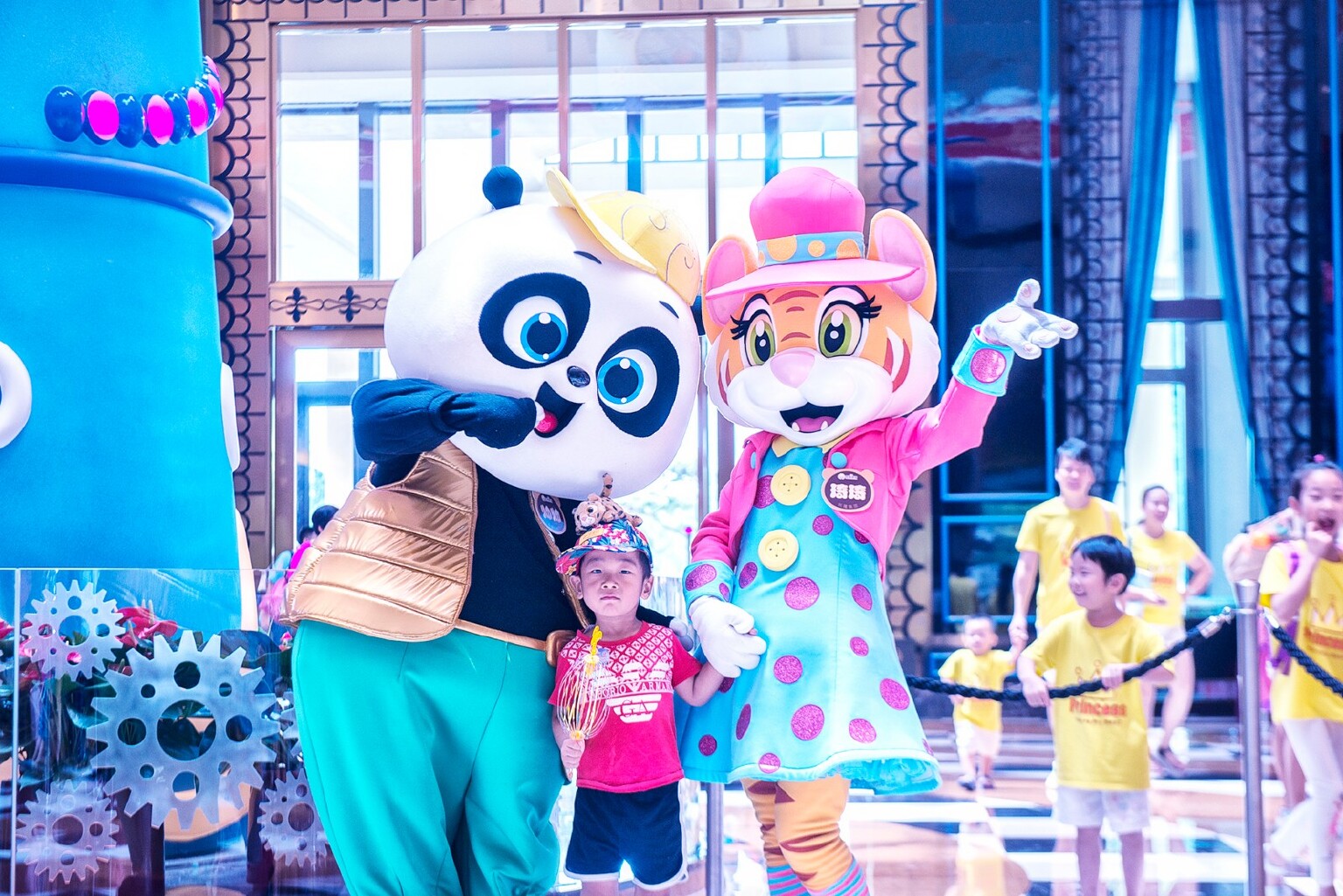 入住长隆熊猫酒店,天天都是儿童节
