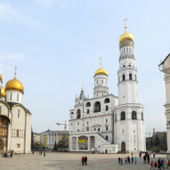 Ivan the Great Bell Tower, Cathedral Square Moscow Kremlin