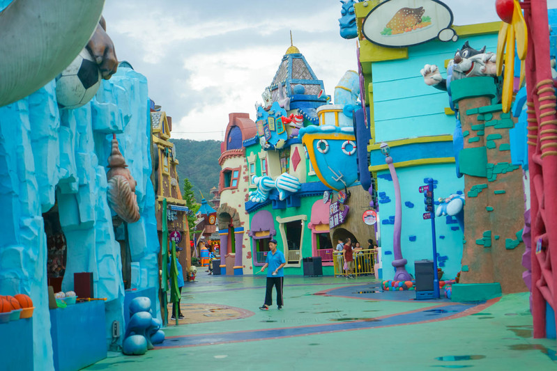 梦幻谷特别适合亲子带小朋友来玩,这里也是一个大型亲子乐园,梦幻谷