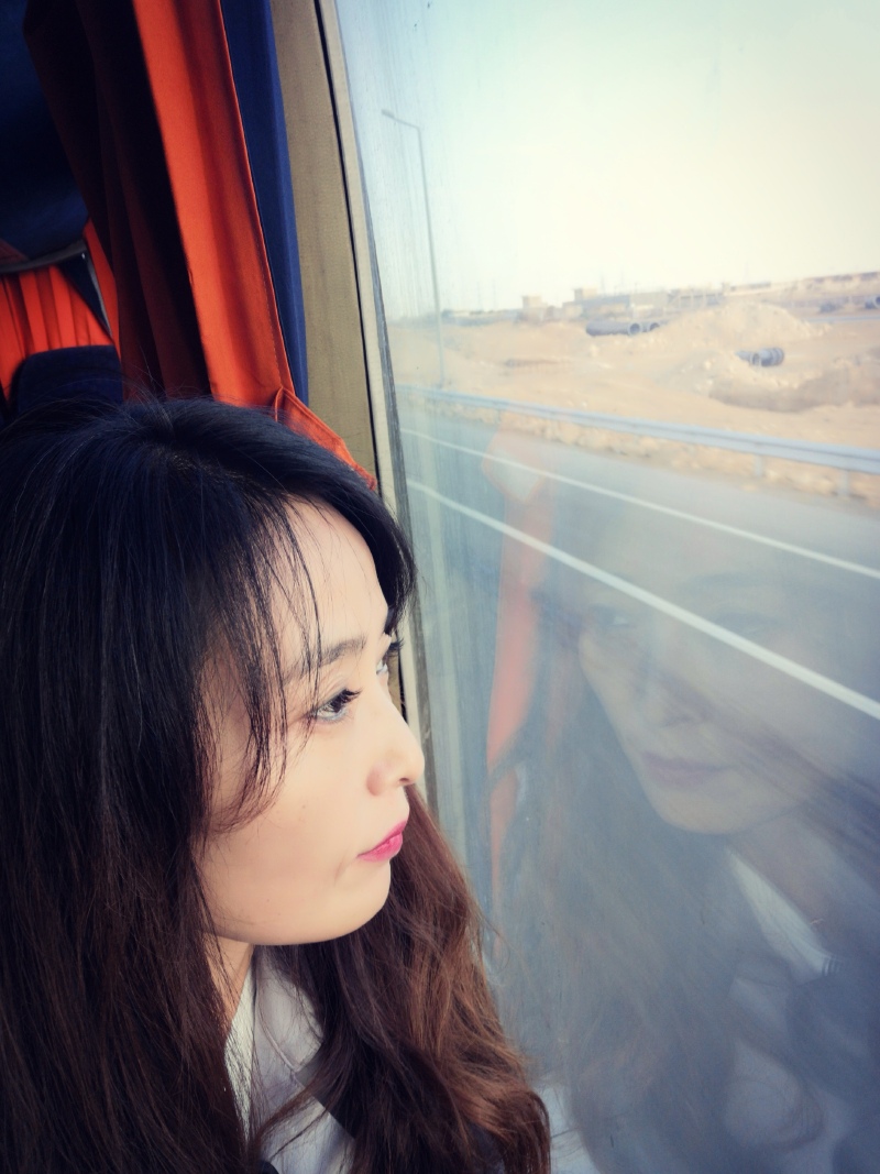 车窗外,遍地垃圾与狼藉,不敢相信这里会是四大文明古国之一的埃及.