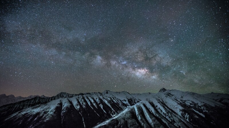 木雅之巅,苍穹星空