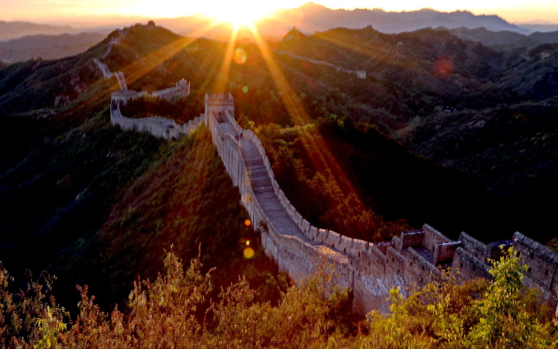 d7:9.20 金山岭→【金山岭长城日出】→北京
