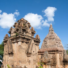 Po Nagar Cham Towers In Nha Trang, Vietnam