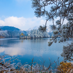 Lushan winter scenery