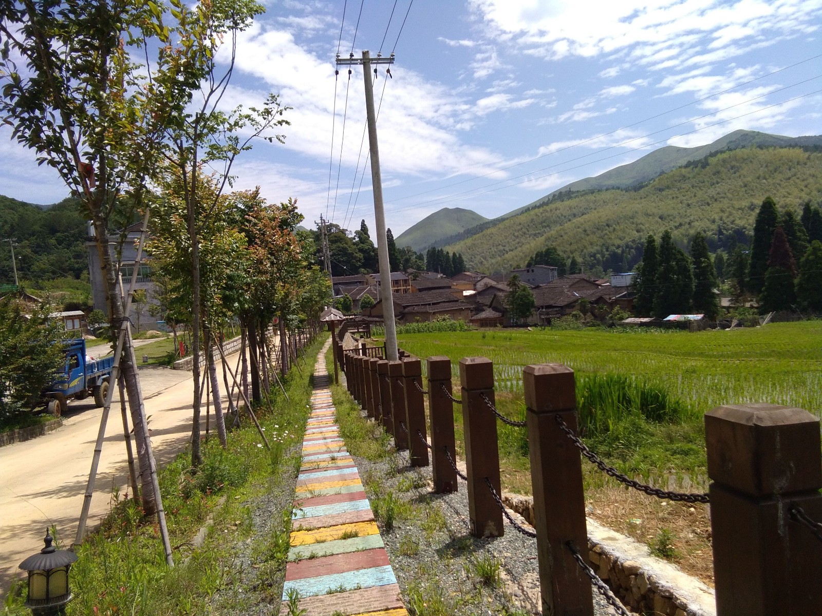 高山草甸白溪村