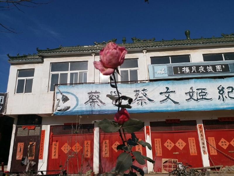 欢迎到东汉才女蔡文姬的故乡圉城旧址来玩