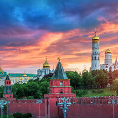 Fiery evening