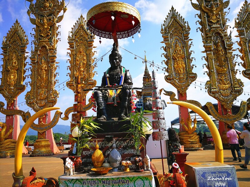金三角泰国境内佛像