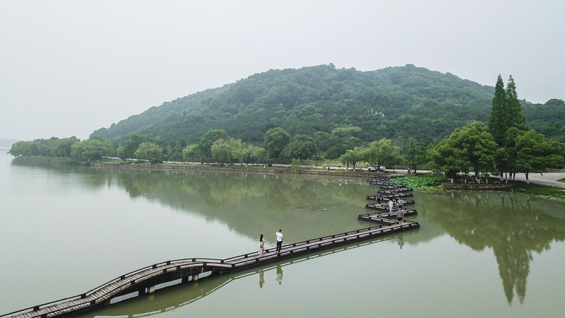 途徑山麓茶場】南北湖有